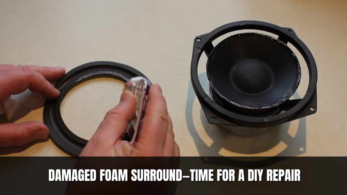 Fix Speaker Foam