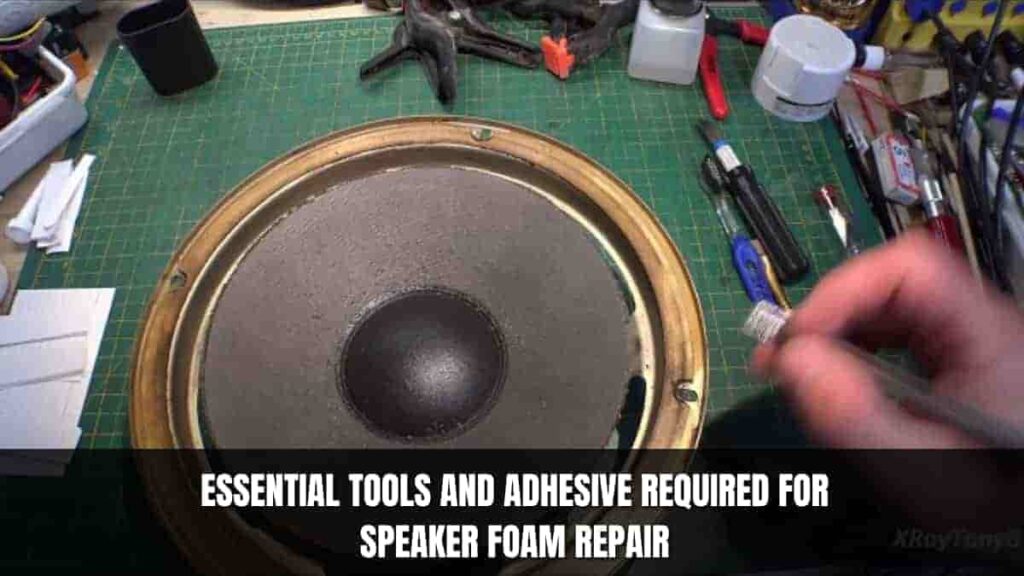 Foam Surround - fix my speaker